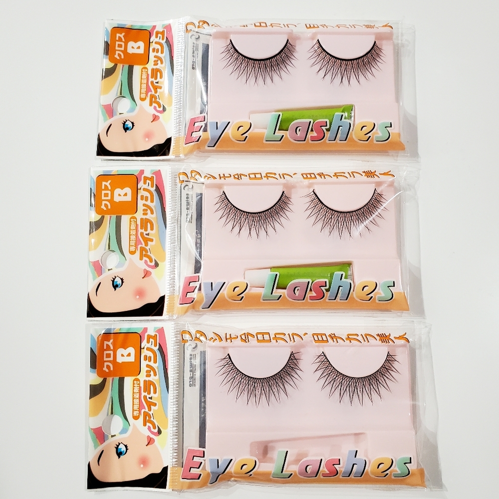 Japanese False Eyelash (3 pairs)